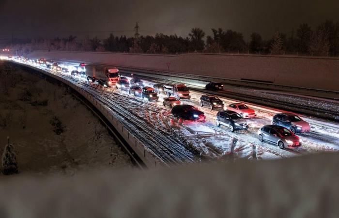 ¡Casi 30 cm en algunas zonas de las llanuras!: Previsión de nieve, hielo y aguanieve: actualización de la situación