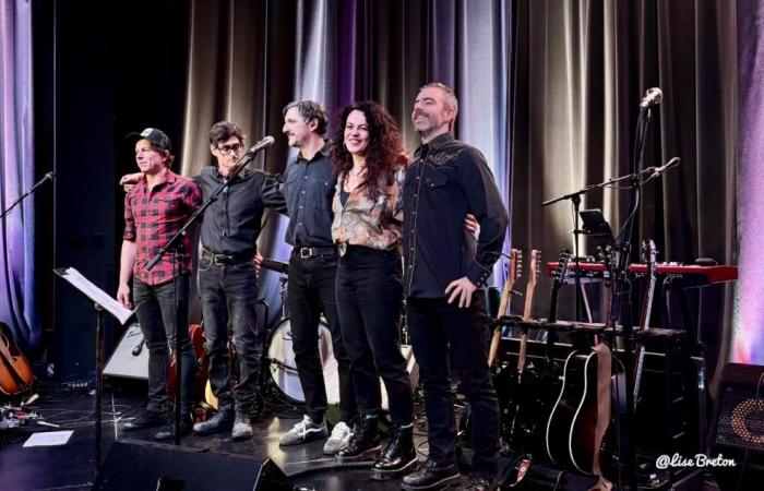 Una explosión musical para el lanzamiento del álbum Rick et les Bons Moments en la Salle d’Youville de Quebec