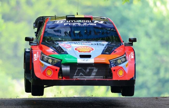 Rally de Japón: Thierry Neuville ocupa el puesto 15, a 7 minutos de Tänak