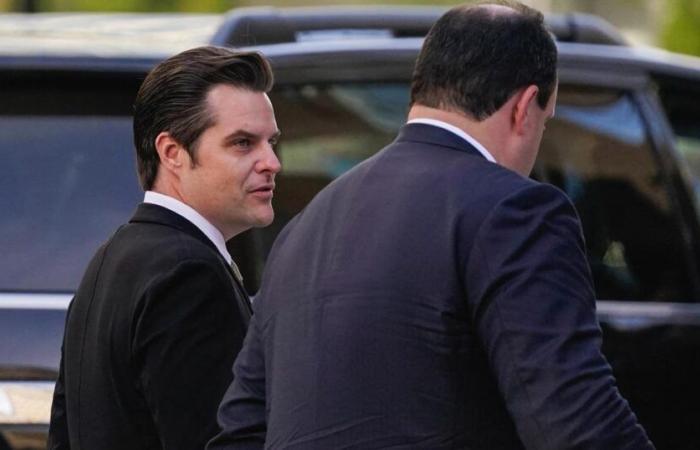 Matt Gaetz tira la toalla ante la Justicia, Trump elige otro fiel