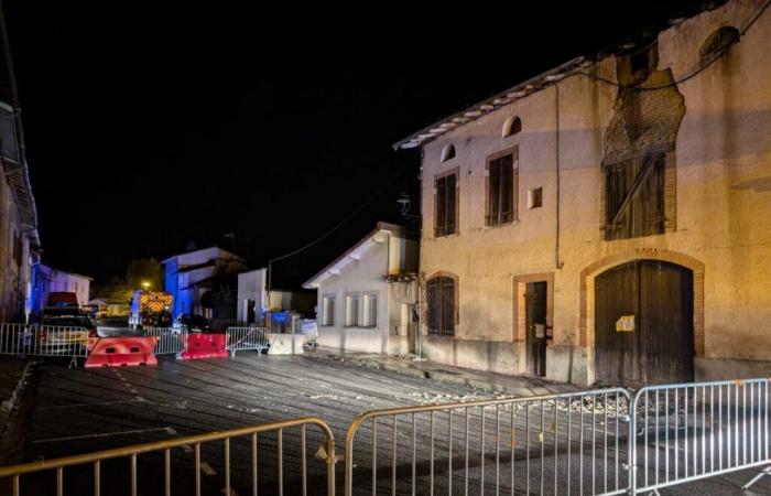 Al sur de Toulouse, parte de esta casa se derrumba: cuatro personas son realojadas