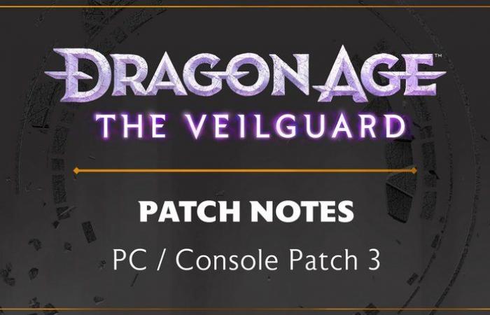 Nueva actualización de Dragon Age The Veilguard: lista de nuevas funciones y cambios | xbox