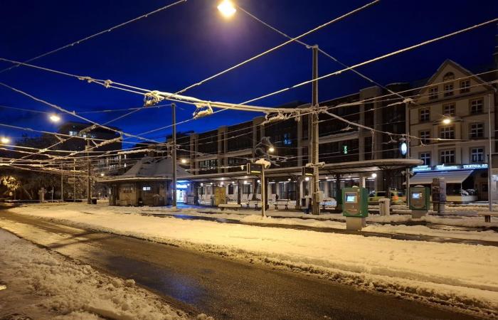 Basilea: Las nevadas provocan interrupciones en el tráfico en el BVB