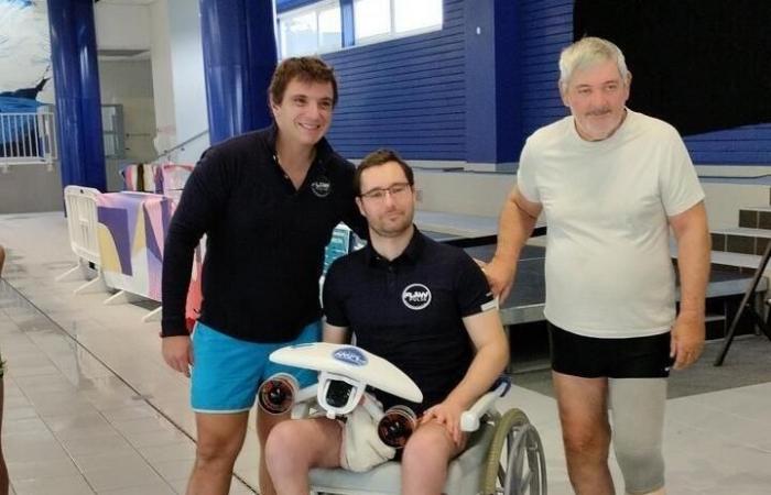 En esta piscina del Loira Atlántico, propulsores eléctricos para una mayor autonomía