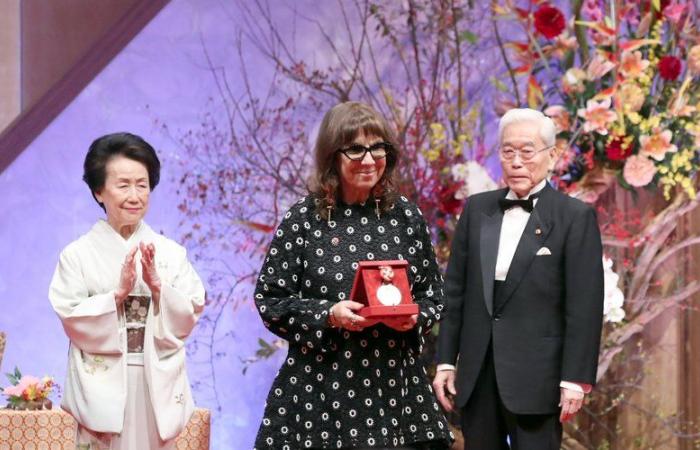 La artista Sophie Calle recibe en Tokio el premio praemium imperiale, el equivalente al Nobel de las artes