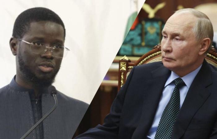 El presidente Bassirou Diomaye Faye se reunió con el presidente ruso Vladimir Putin