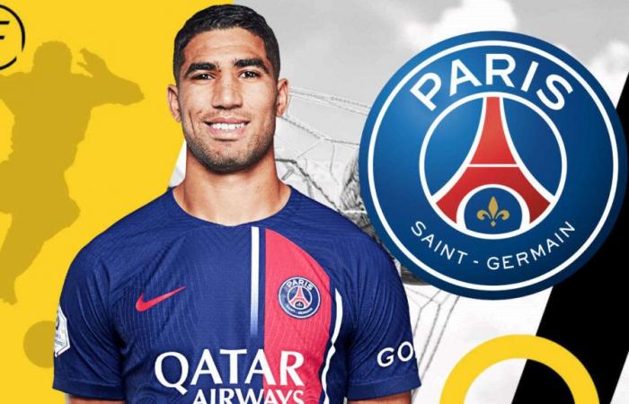 PSG: 24 millones, sorpresa para Hakimi tras el Paris SG