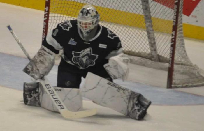 Un partido emotivo en Sherbrooke para el portero del Océanic Samuel St-Hilaire