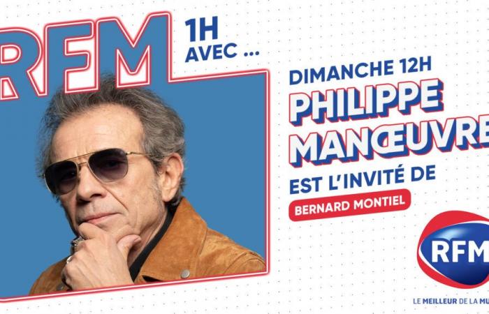 Philippe Maneuver es el invitado de Bernard Montiel el domingo 24 de noviembre en RFM