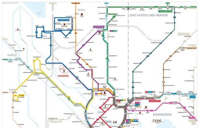 De Lijn ajustará su oferta a partir del 6 de enero