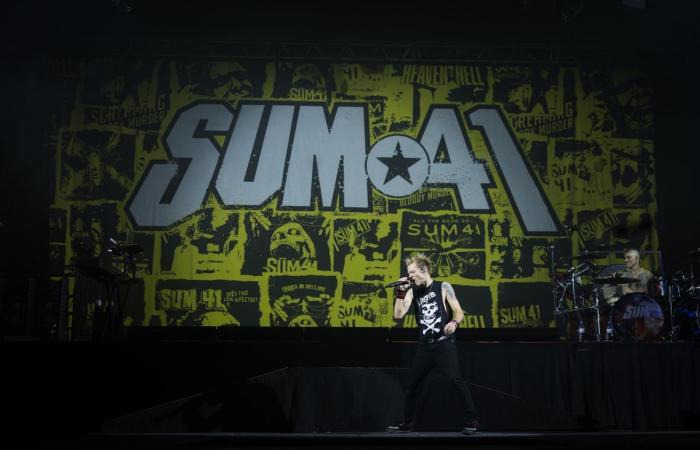 Sum 41 prende fuego a la Arena de Ginebra