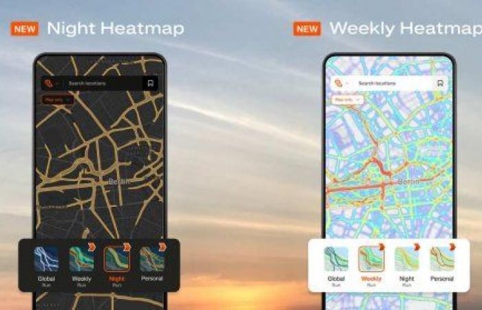 Cada noche y semanalmente, Strava enriquece sus mapas con 2 nuevas capas