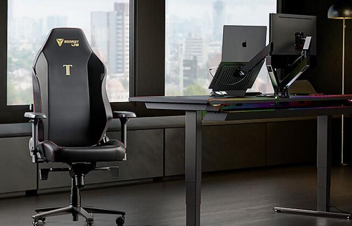 Secretlab vende sus sillas y escritorios gaming para Black Frida