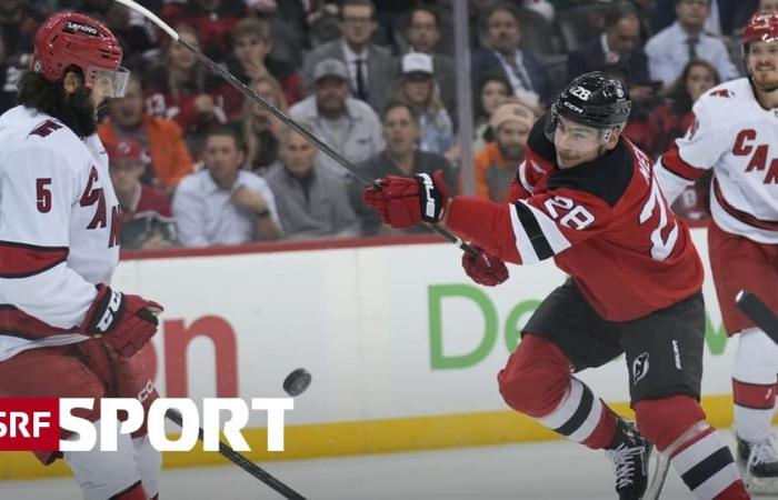 NHL el viernes por la noche: victoria del trío de los Devils, amarga derrota de Moser – Sport