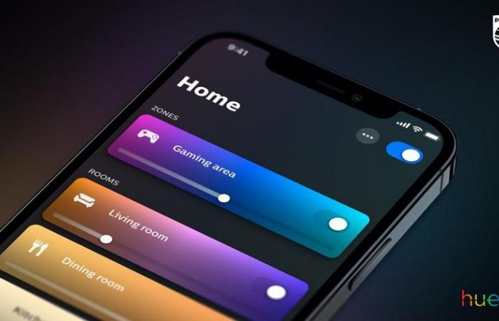 Philips Hue lanza una actualización de iOS con nuevas funciones de widget