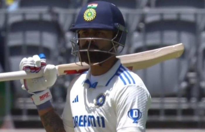 Virat Kohli fue brutalmente troleado en las redes sociales tras un despido barato en Perth