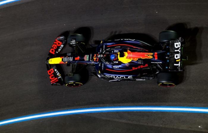 Red Bull tiene un gran problema con el alerón trasero en Las Vegas