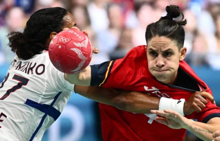 Balonmano. Francia pierde por un pequeño punto ante España y no tranquiliza ante la Eurocopa