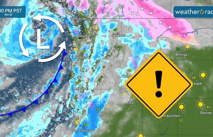 Ambas costas enfrentan nieve, lluvia y viento – Weather News