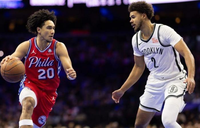 Los Brooklyn Nets pierden el control del balón y el juego ante los Philadelphia 76ers, 113-98