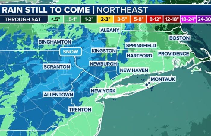 Tormenta de invierno, algo de nieve golpea NY, Nueva Jersey: Más por venir l Pronóstico