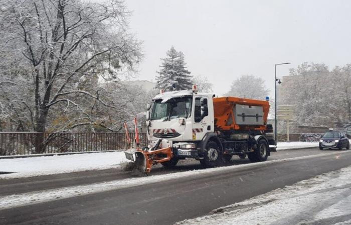 Nieve en Borgoña: condiciones de tráfico difíciles este viernes por la mañana en Côte-d’Or y Saona y Loira