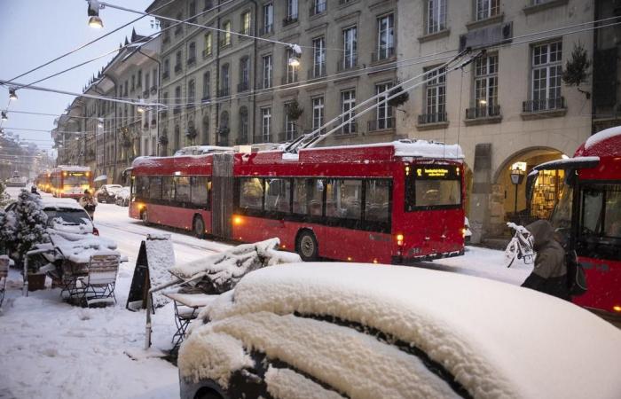 Suiza: la nieve sigue perturbando el tráfico el viernes