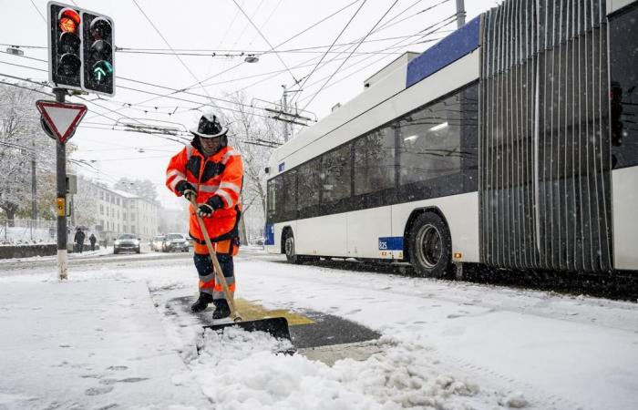 Suiza: la nieve sigue perturbando el tráfico el viernes