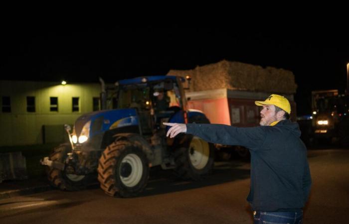 Irrupción de un hombre armado y amenazador en el bloqueo de la Coordinación Rural en Ruffec