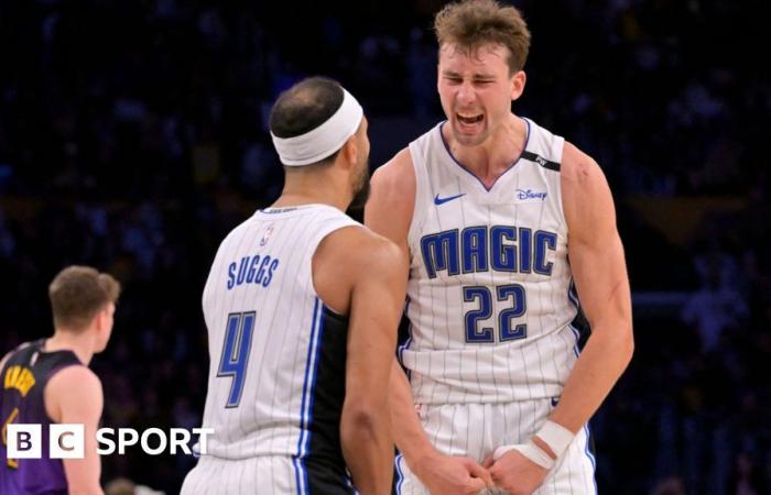 Los Angeles Lakers 119-118 Orlando Magic: Franz Wagner pone fin a la racha invicta del equipo local