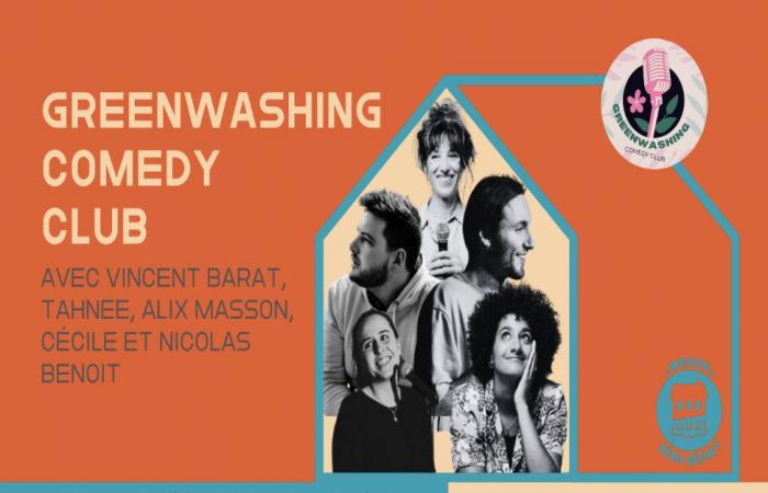 Greenwashing Comedy Club: velada de stand-up ecológica en la Maison du Zéro Déchet