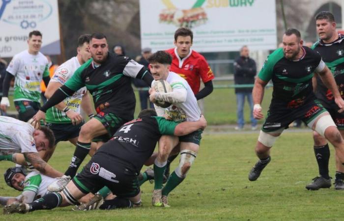 USAN juega en Figeac el domingo 24 de noviembre de 2024 en rugby Federal 3