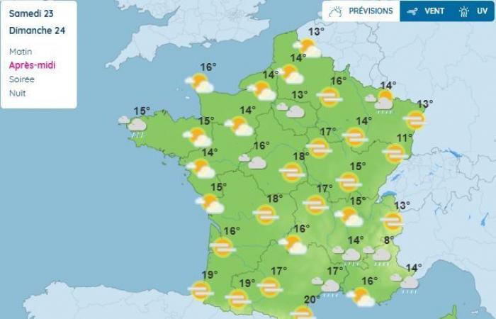 El tiempo de fin de semana en Occitania: regreso del sol, fuertes tempestades y vientos del sur… ¡hasta 25°C al pie de los Pirineos!