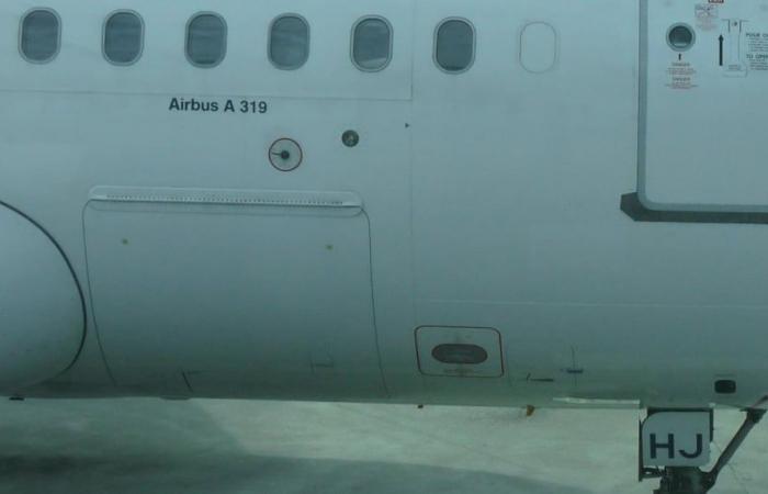 Intenta abrir, en pleno vuelo y a casi 9.000 m de altitud, la puerta de un Airbus