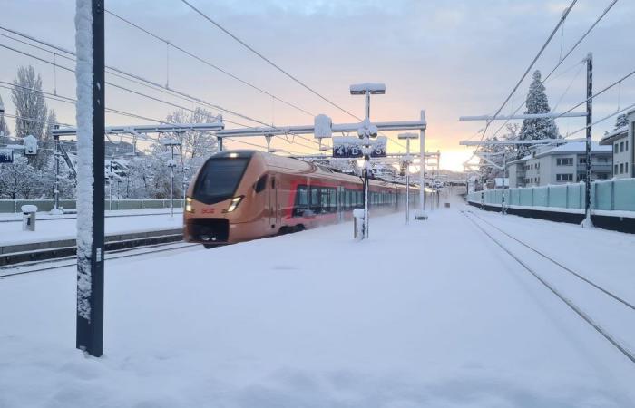 Basilea: Las nevadas provocan interrupciones en el tráfico en el BVB