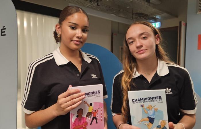 Un cómic protagonizado por jóvenes jugadores de balonmano de Seine-Saint-Denis