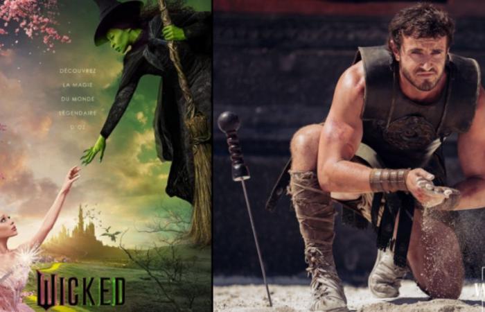 Glicked: ¿quién ganará la taquilla entre Gladiator 2 y Wicked?