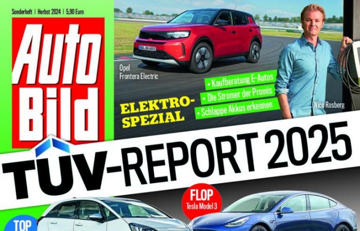 Coches usados ​​bajo control: AutoBild TÜV Report 2025 aparece hoy, TÜV Rheinland, Story