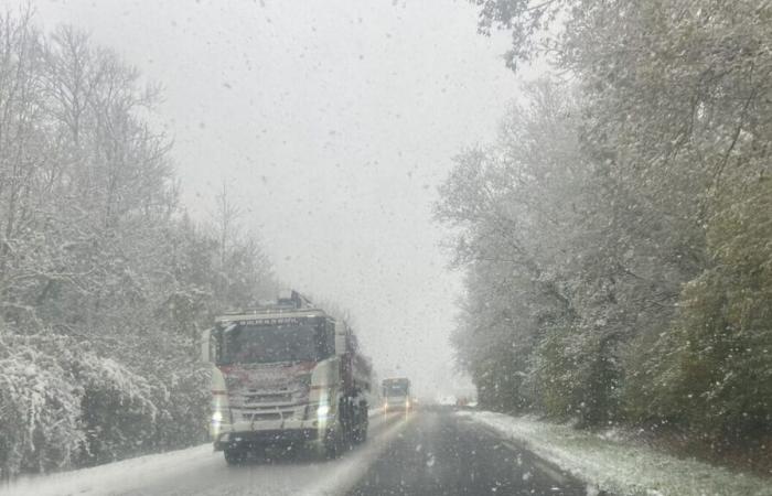 “Pasé toda la noche en el coche”: Thomas, 19 años, atrapado por la nieve en la autopista A36