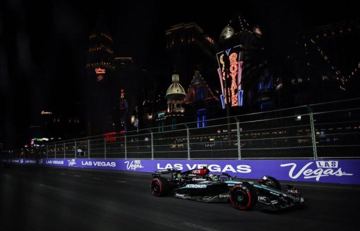 Las Vegas – EL2 : Lewis Hamilton confirme sur le Strip