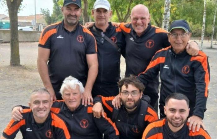 Petanca / Juego provenzal: los integrantes de la Boule d’Or de Balaruc vieron triple