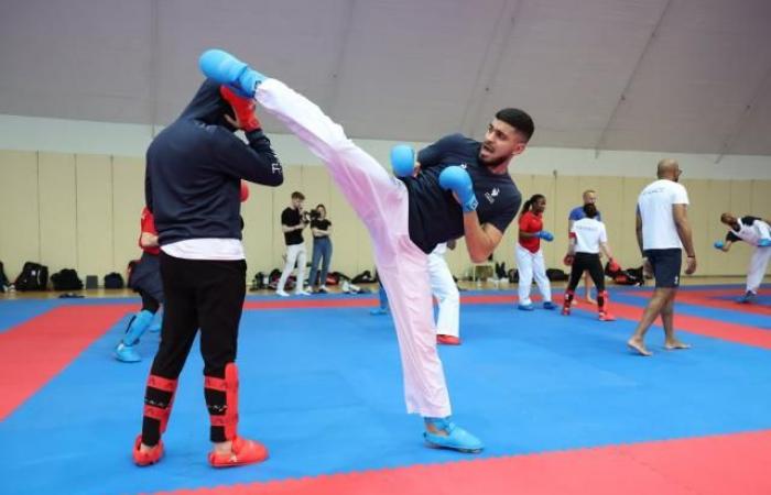 La selección masculina francesa de combate derrotada en los cuartos de final del Mundial