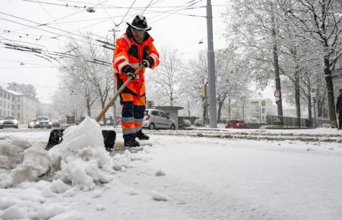 Las primeras nevadas siguen provocando perturbaciones en la red ferroviaria francófona