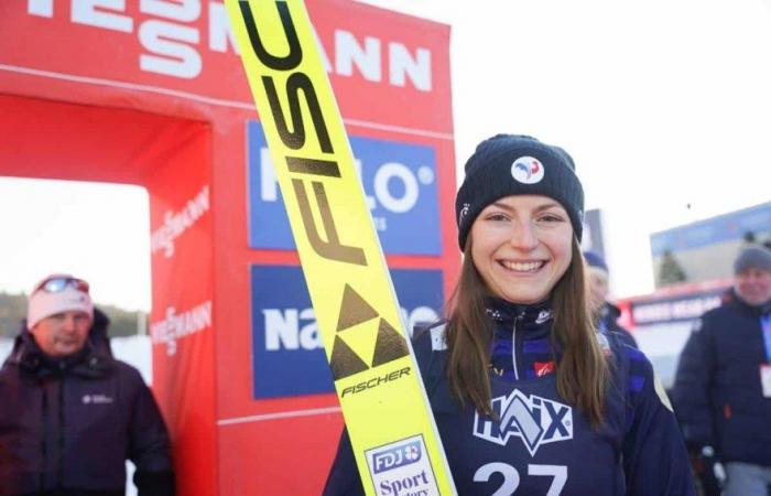 Salto de esquí | “Tengo que mantener la calma, saber conducir y divertirme”: un año después de ganar y llevarse el dorsal amarillo, Joséphine Pagnier regresa a Lillehammer, la tierra de sus hazañas | Revista nórdica | Biatlón n°1