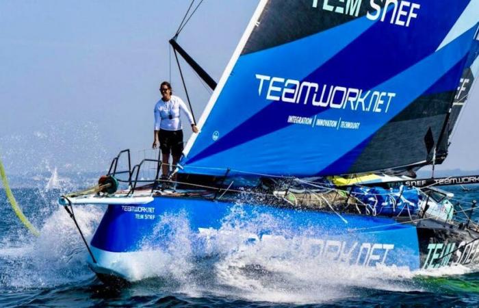 Vendée Globe: Justine Mettraux sigue la tradición y Alan Roura hace “splotch”