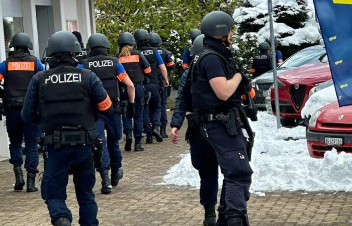 Operación a gran escala debido a una alarma desenfrenada en la escuela: la policía da el visto bueno