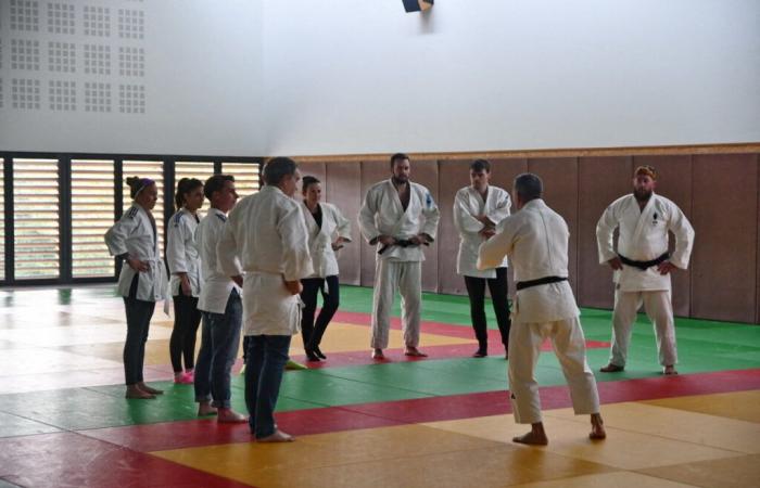 Al campeón de judo le quemaron los ojos al nacer: testimonio cerca de Loudéac