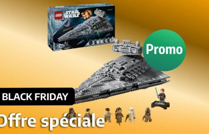 El legendario barco LEGO Star Wars Destroyer baja de precio para el Black Friday