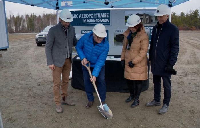 Rouyn-Noranda: el parque del aeropuerto toma forma