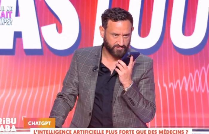 La hija de Cyril Hanouna llama a su padre en directo en “TPMP”